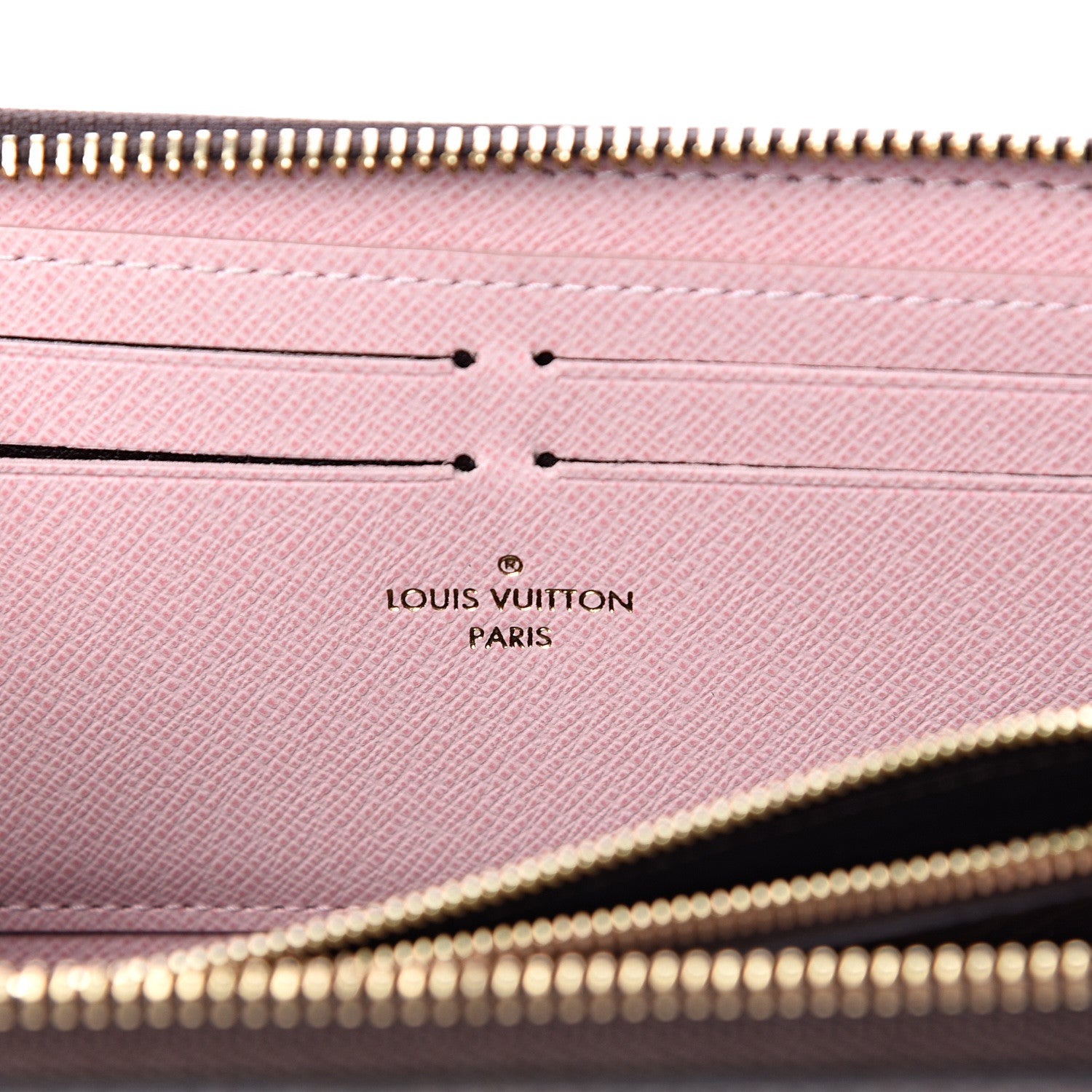Louis Vuitton Monogram Clemence Wallet Rose Ballerine 5 of 7