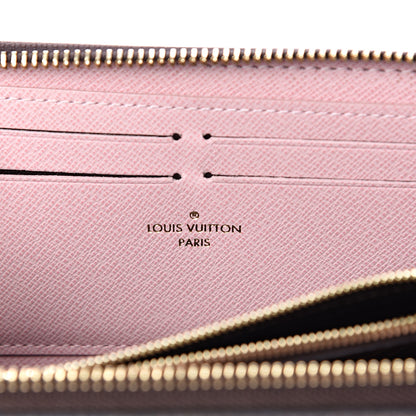 Louis Vuitton Monogram Clemence Wallet Rose Ballerine 5 of 7