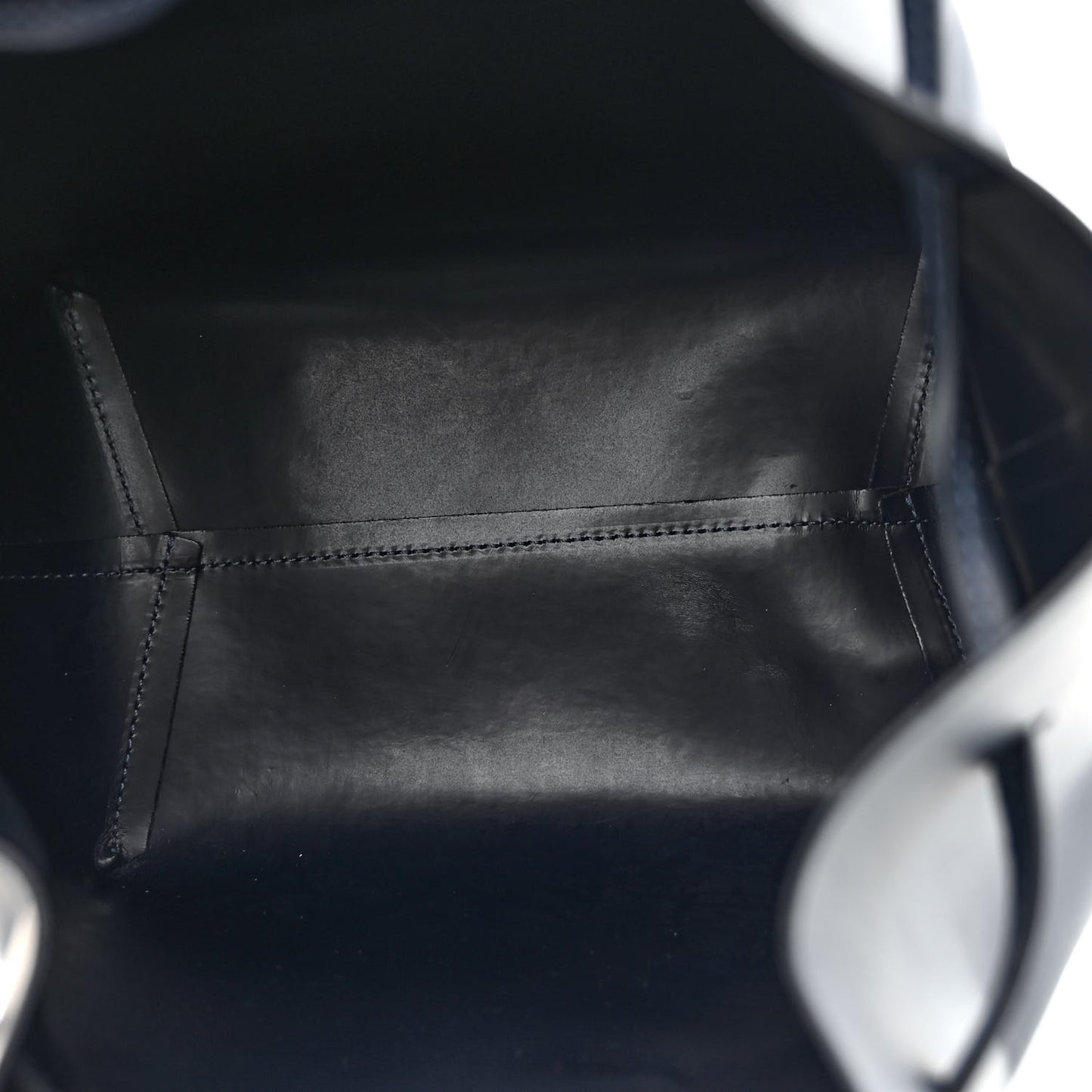Calfskin Bucket Bag Blu