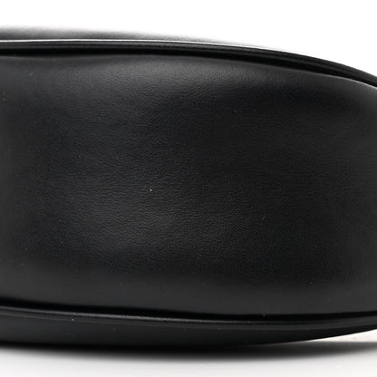 Celine Smooth Calfskin Medium Strap Ava Triomphe Shoulder Bag Black 10 of 11