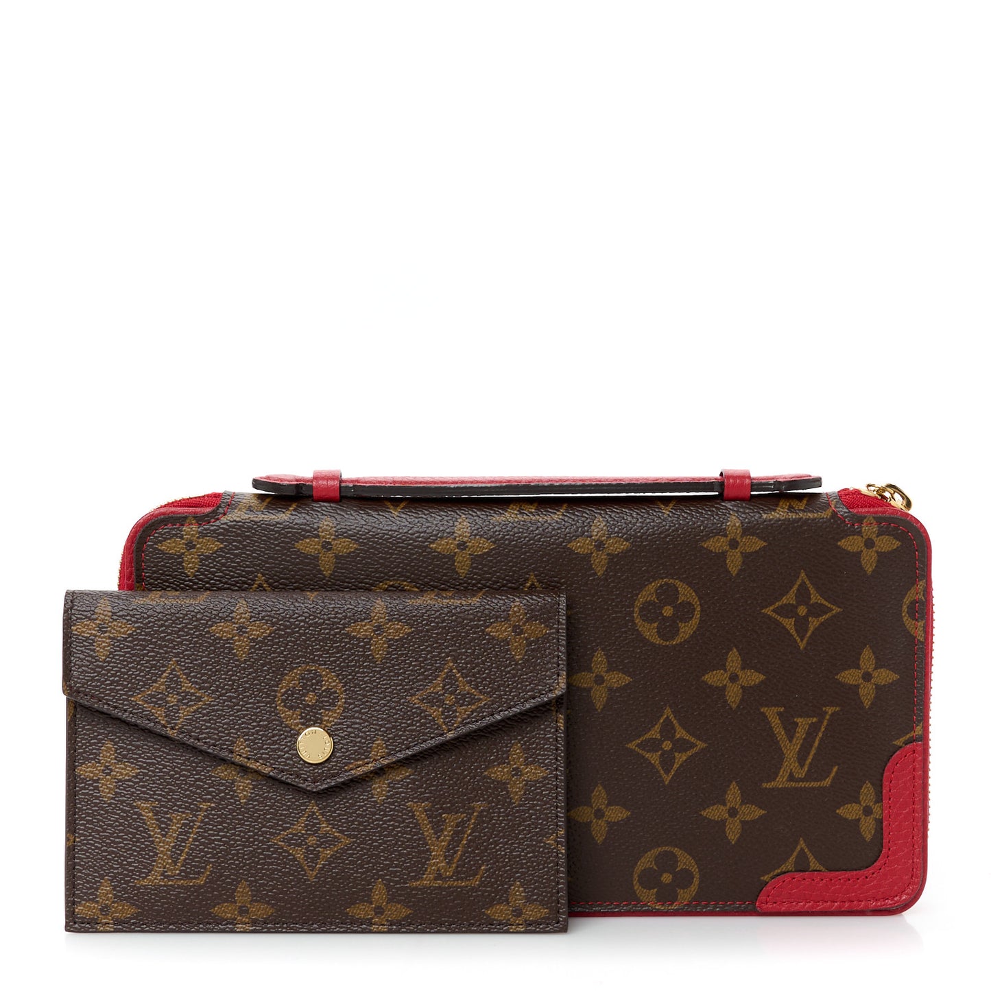 Monogram Retiro Daily Organizer Cherry