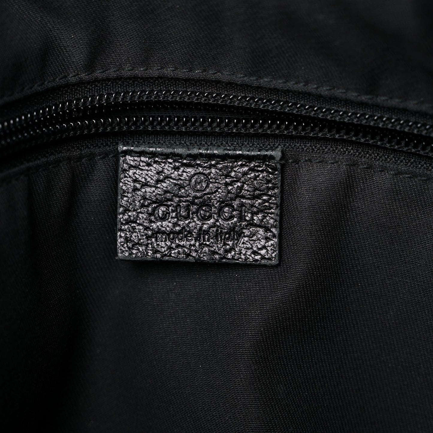 Monogram Web Medium Half Moon Hobo Black