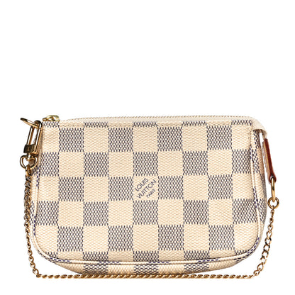 Louis Vuitton Damier Azur Mini Pochette Accessories 1 of 10