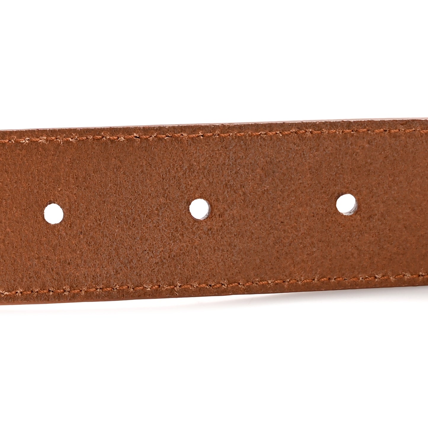 Lacquered Calfskin La 66 Buckle Belt 85 34 Brown