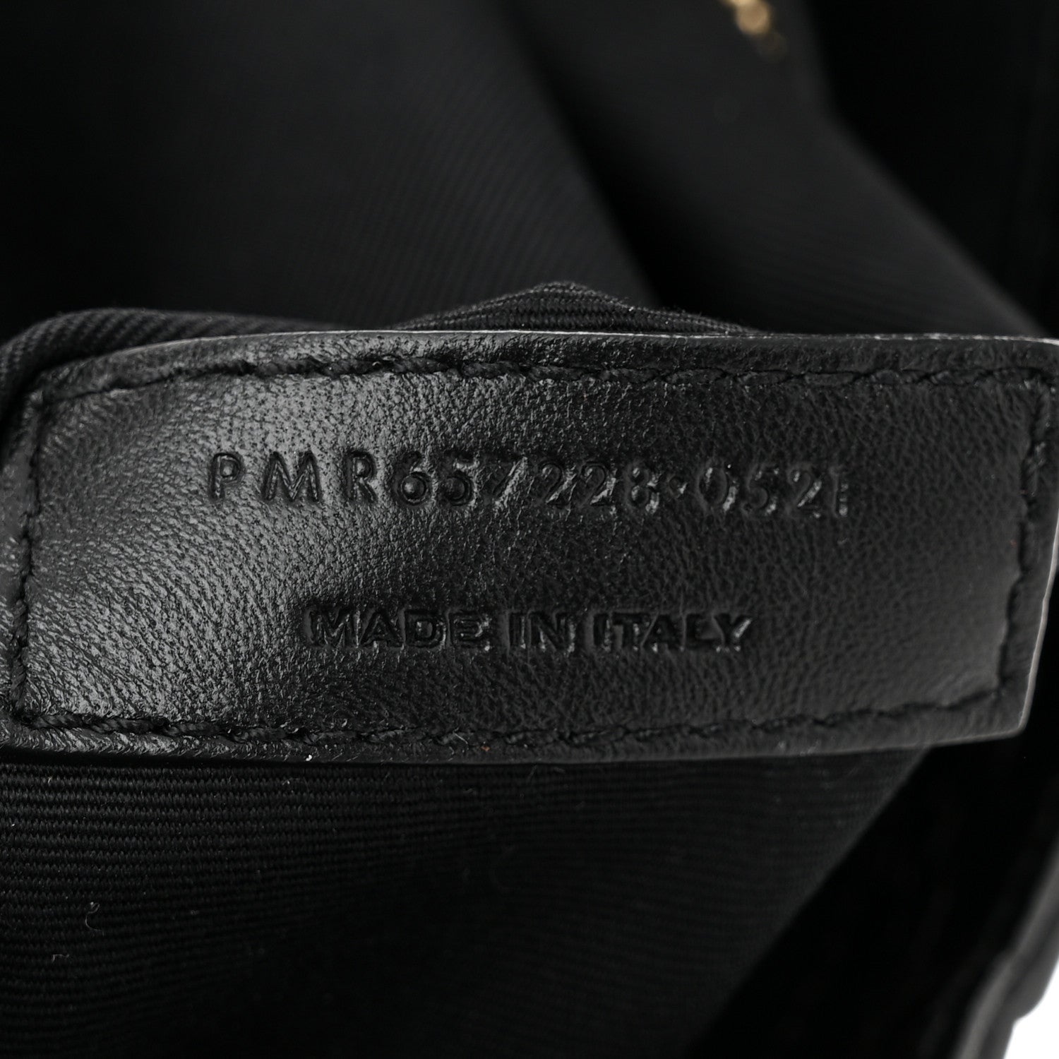 Saint Laurent Calfskin Crocodile Embossed LE 5 A 7 Hobo Black 7 of 10