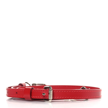 Louis Vuitton Calfskin 16mm Adjustable Shoulder Strap Red 3 of 3