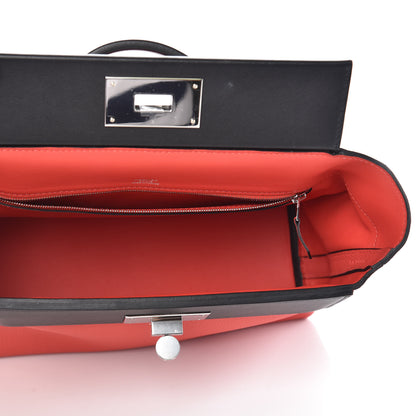 Hermes Togo Swift 24/24 29 Rouge Pivoine Black 5 of 11