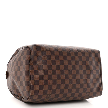 Louis Vuitton Damier Ebene Speedy 30 4 of 13