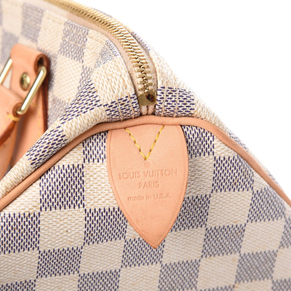 Louis Vuitton Damier Azur Speedy 30 6 of 13