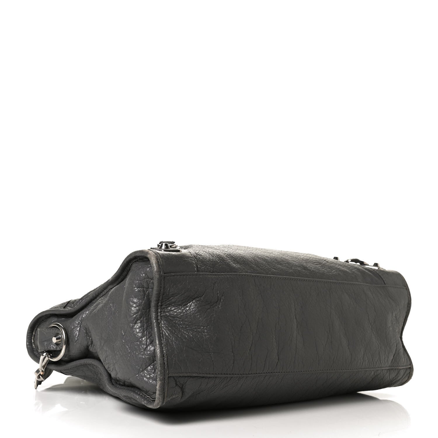 Balenciaga Agneau Silver Metallic Edge Hardware City Gris Cendre 3 of 12
