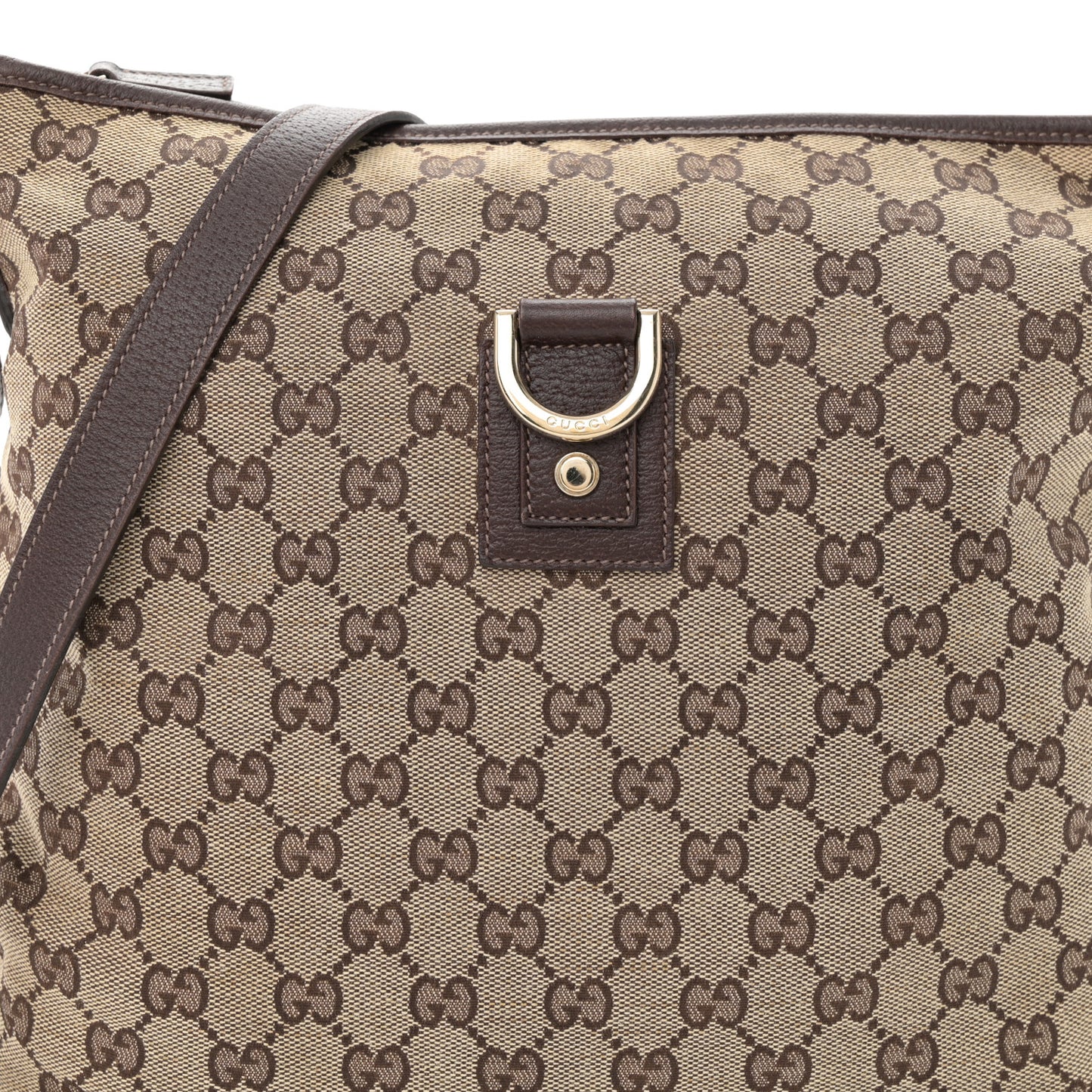 Monogram Abbey Messenger Bag Dark Brown