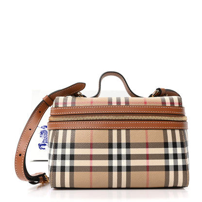 Burberry Vintage Check Vanity Crossbody Bag Briar Brown 11 of 11