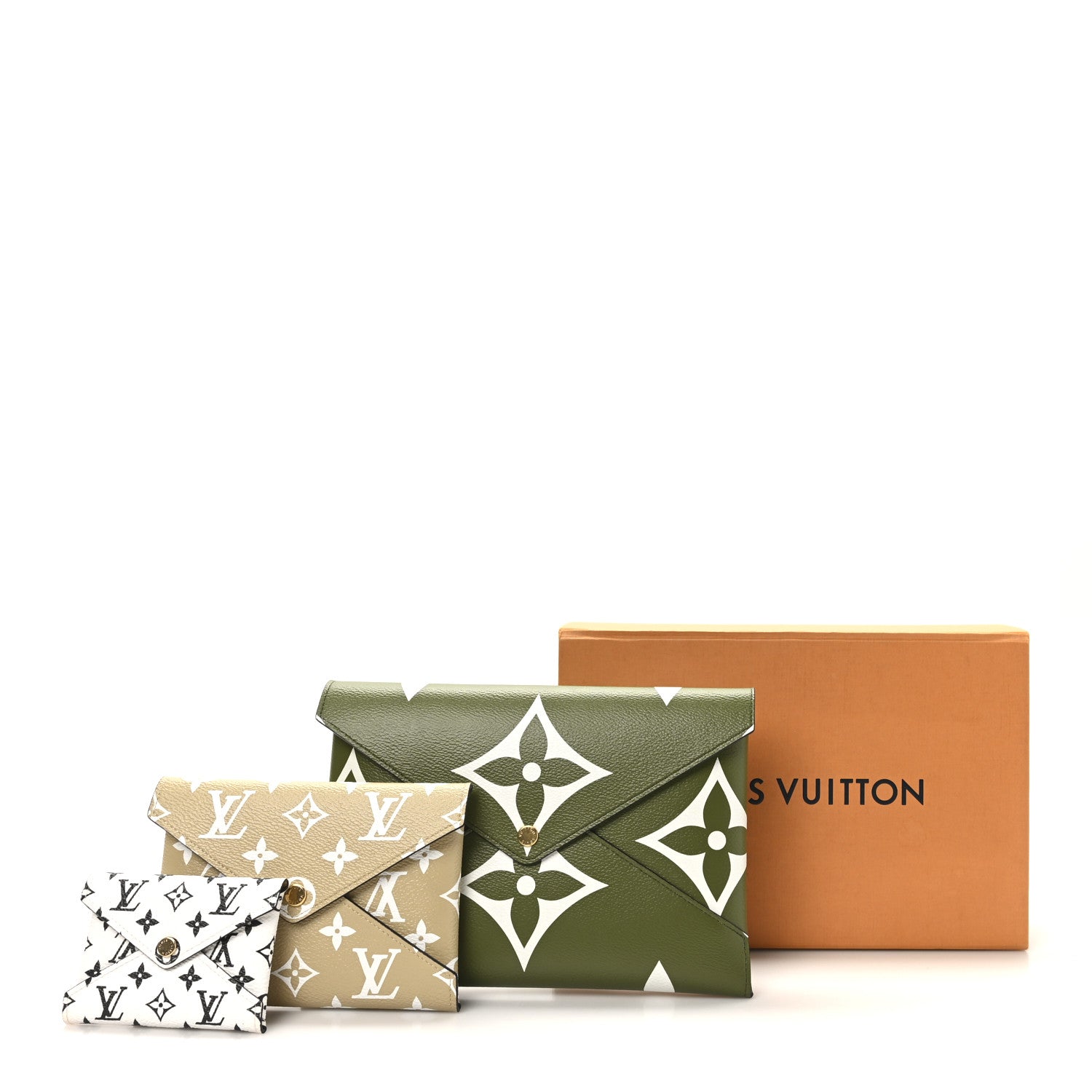 Louis Vuitton Monogram Giant Kirigami Pochette Set 9 of 9