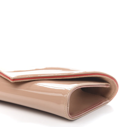 Christian Louboutin Patent So Kate Baguette Clutch Nude 8 of 11