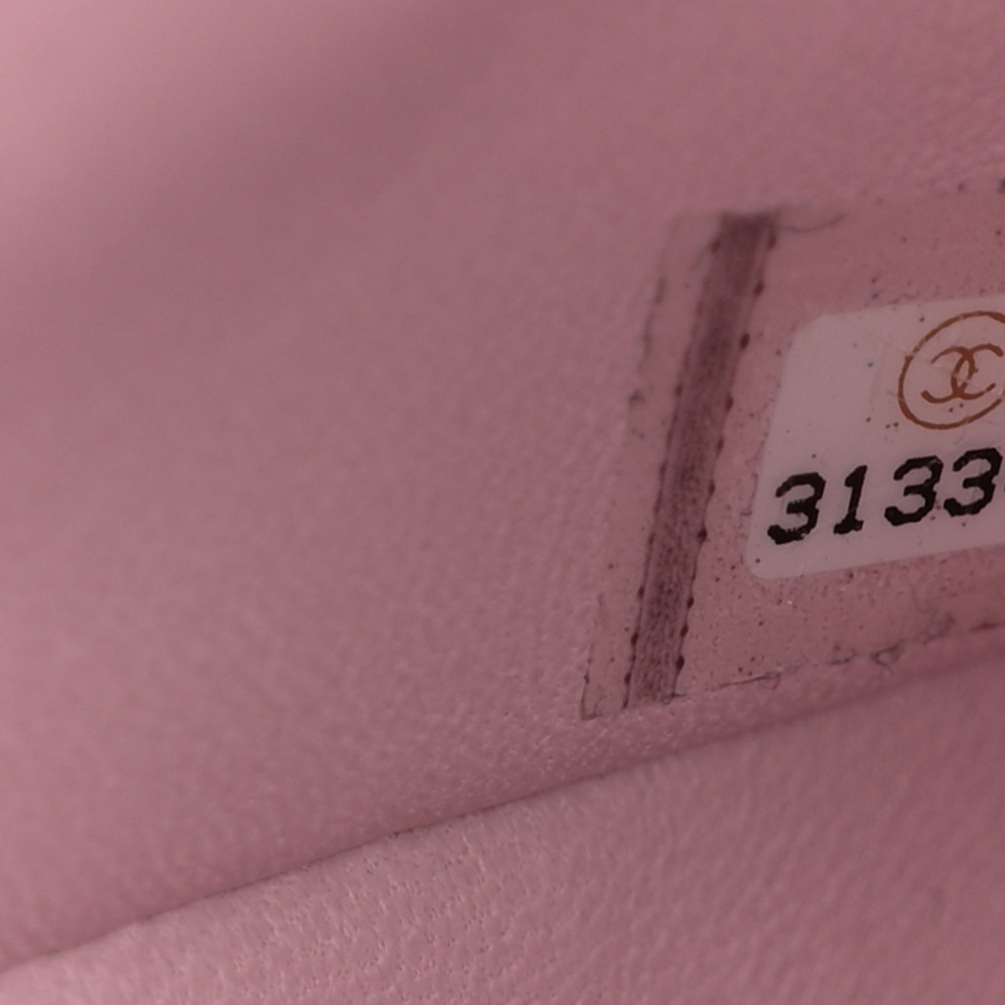 Caviar Quilted Small Double Flap Light Pink