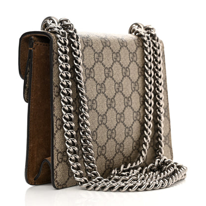 Gucci GG Supreme Monogram Mini Dionysus Shoulder Bag Taupe 3 of 15