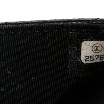 Chanel Caviar Quilted Wallet On Chain WOC Black 8 of 12