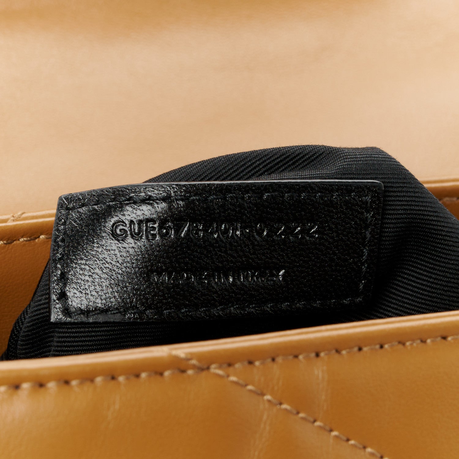 Saint Laurent Calfskin Y Quilted Monogram Toy Loulou Crossbody Bag Dark Natural 8 of 12