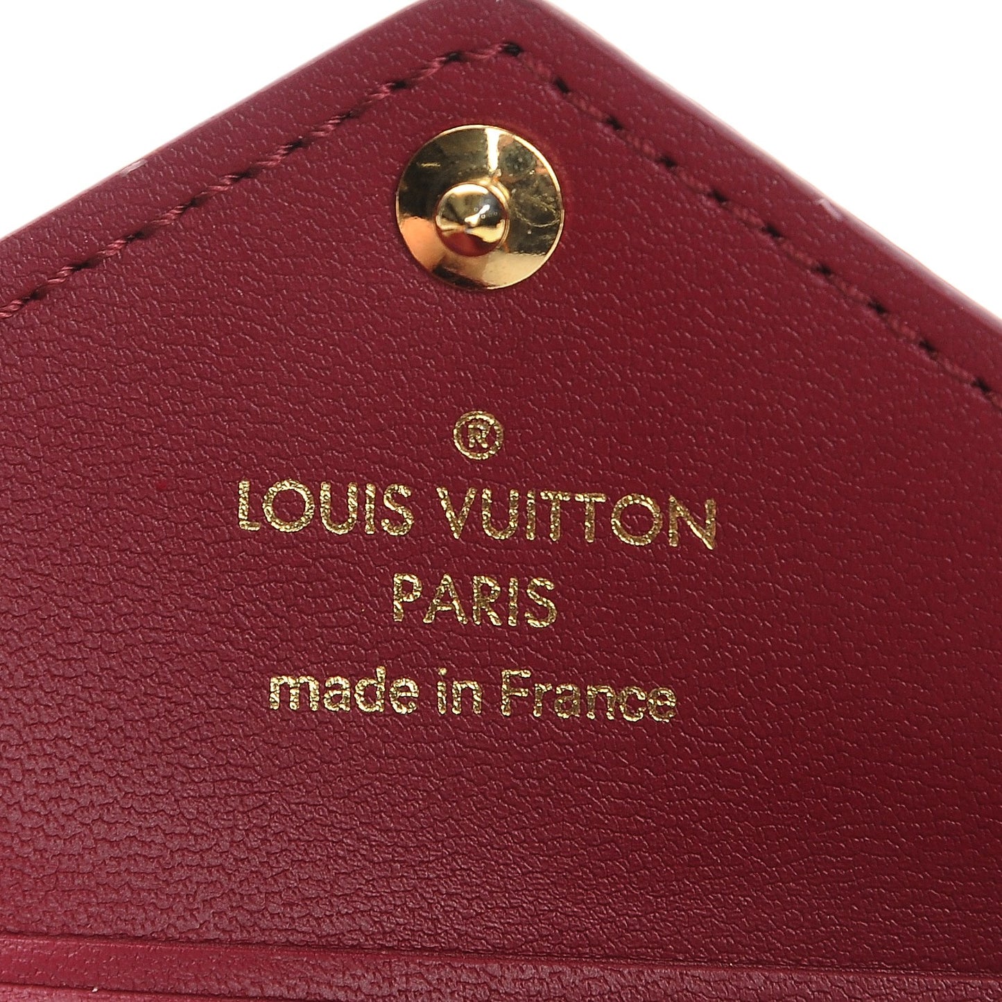 Monogram Small Kirigami Pochette Insert Fuchsia