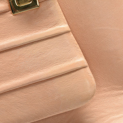 Chanel Vertical Quilt Lambskin Accordion Flap Light Pink 8 of 11