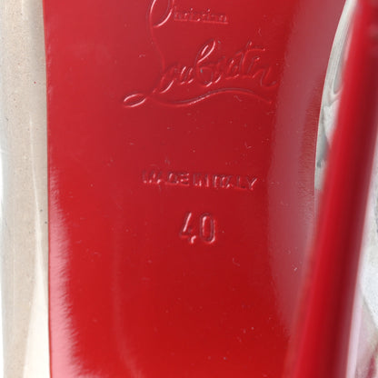 Christian Louboutin PVC Loubi So Kate Booty 100 Ankle Boots 40 Kraft 10 of 20