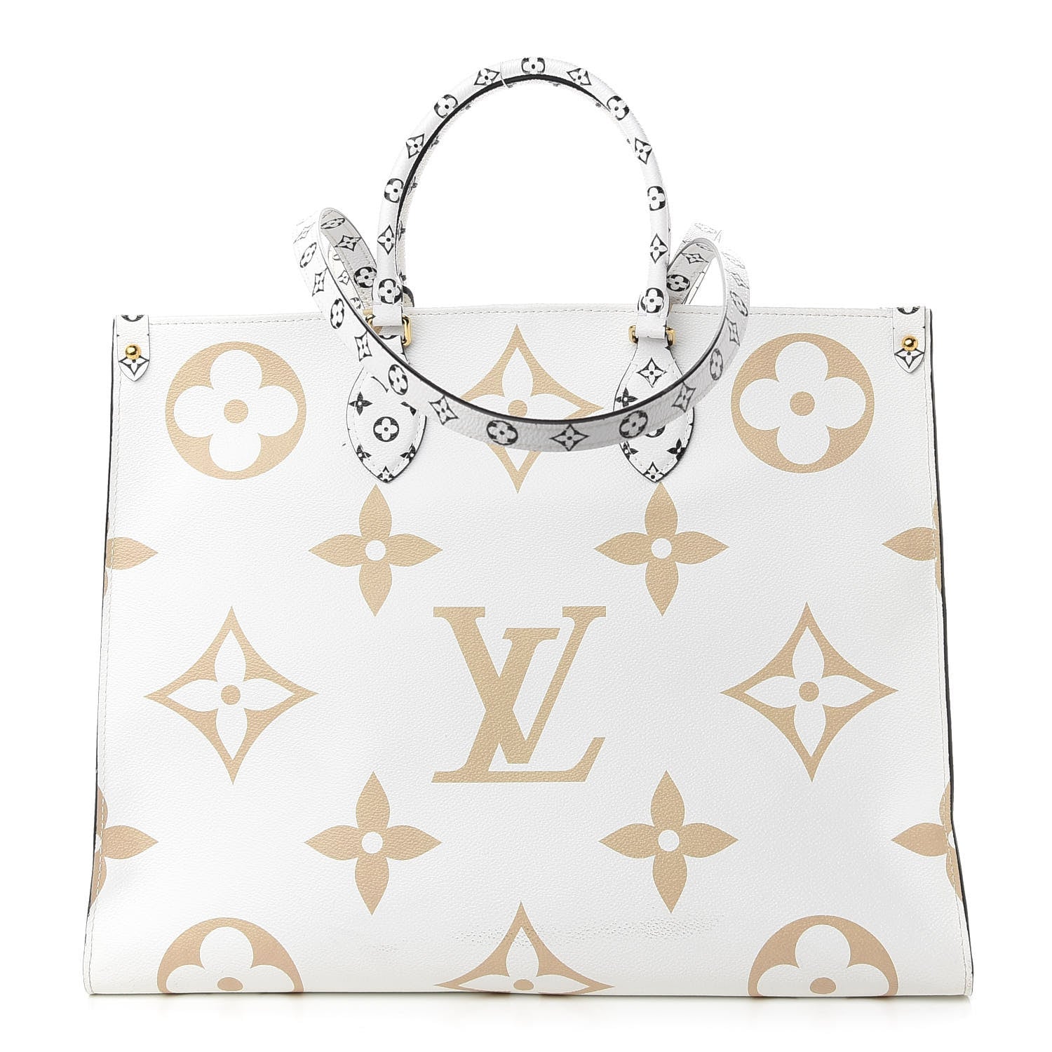Louis Vuitton Monogram Giant Onthego GM Kaki Beige 1 of 8