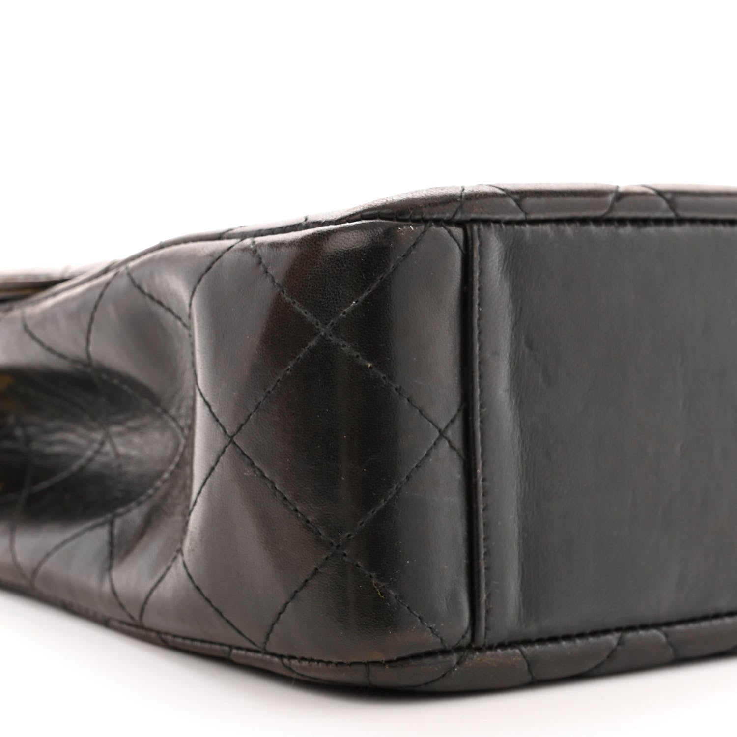 Chanel Lambskin Quilted Flap Bag Black 10 of 12