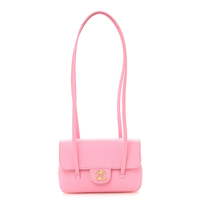 Chanel Shiny Caviar Mini Preppy Coco Shoulder Bag Rose 1 of 11