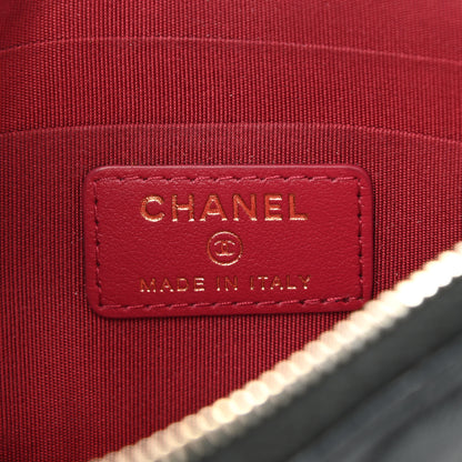 Chanel Lambskin Quilted Chanel 19 Phone and Card Holder Black 6 of 7
