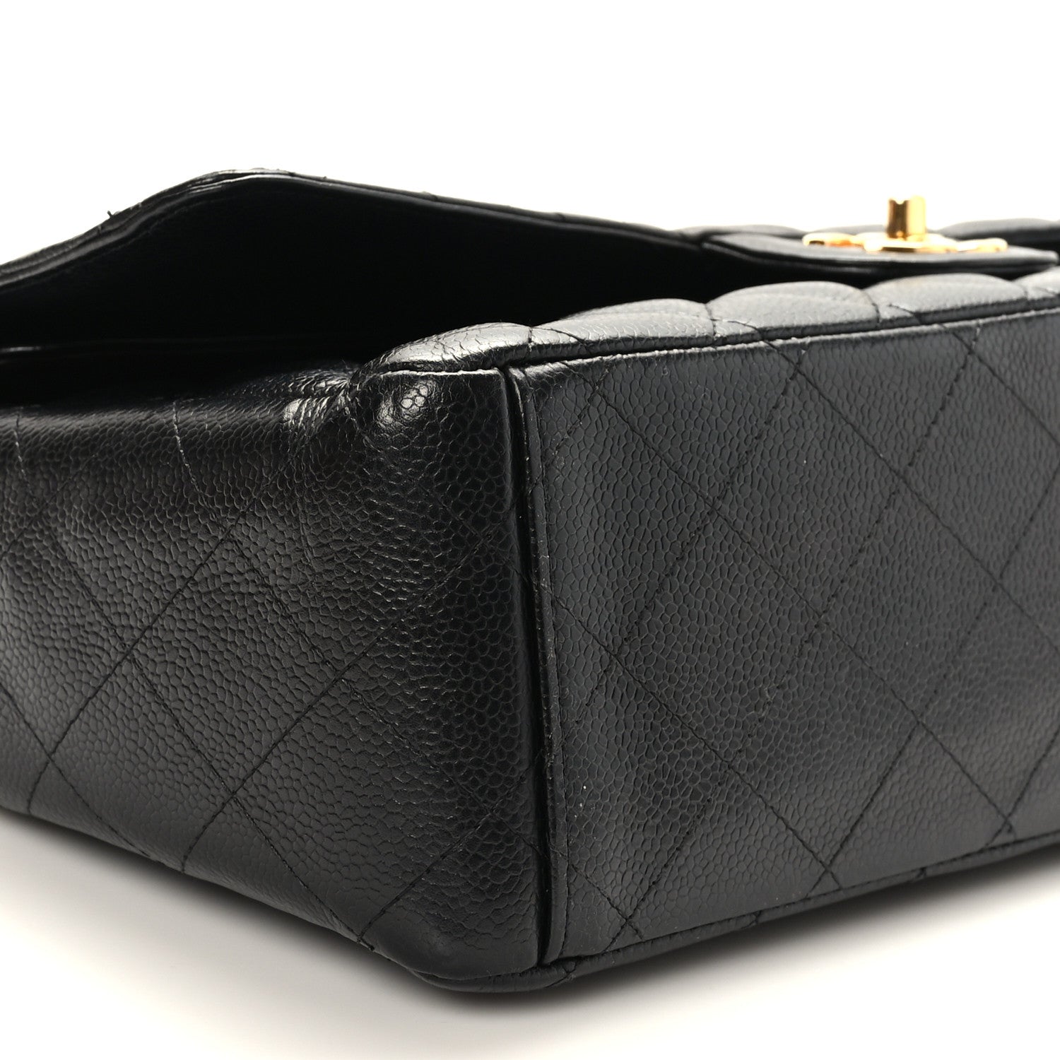 Chanel Caviar Quilted Maxi Double Flap Black 8 of 9