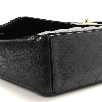 Chanel Caviar Quilted Maxi Double Flap Black 8 of 9