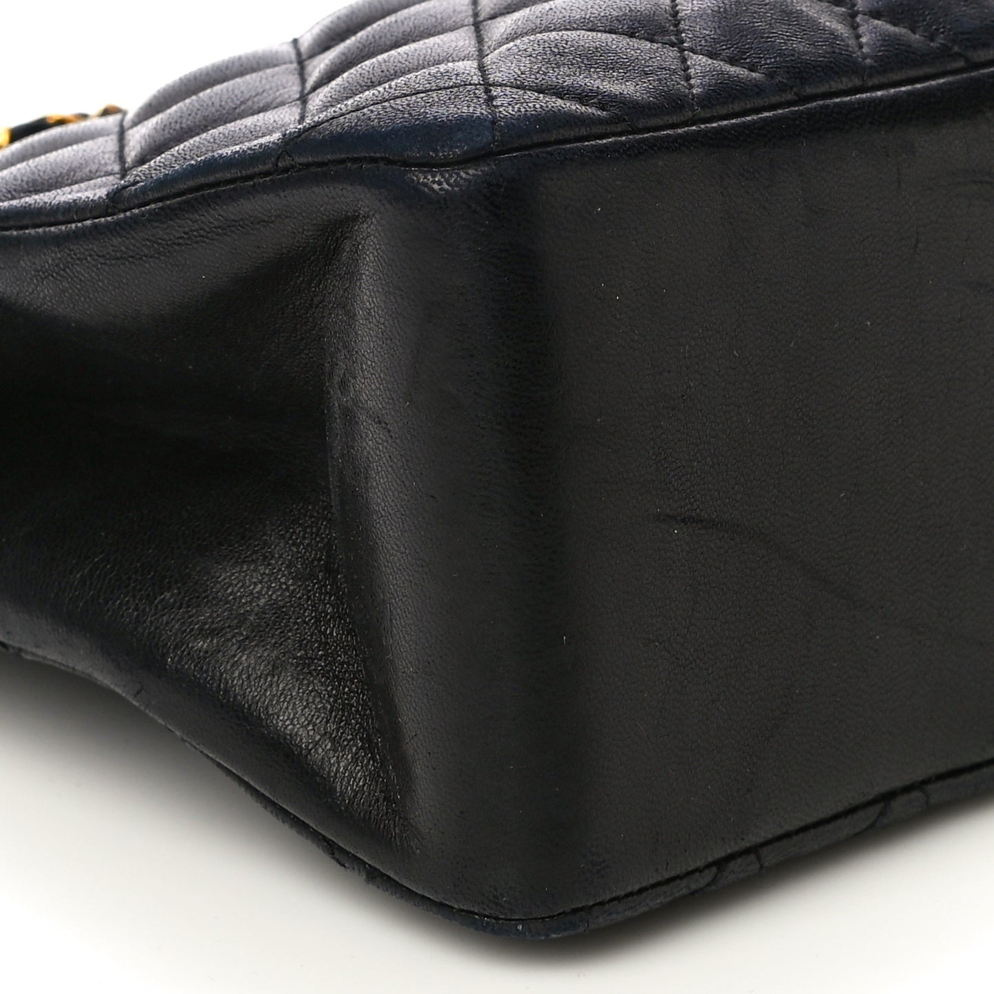 Lambskin Quilted Crossbody Black