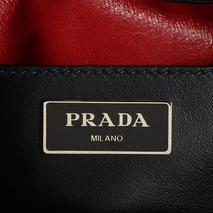 Prada Soft Calf Fringe Bucket Bag Nero Black 6 of 9