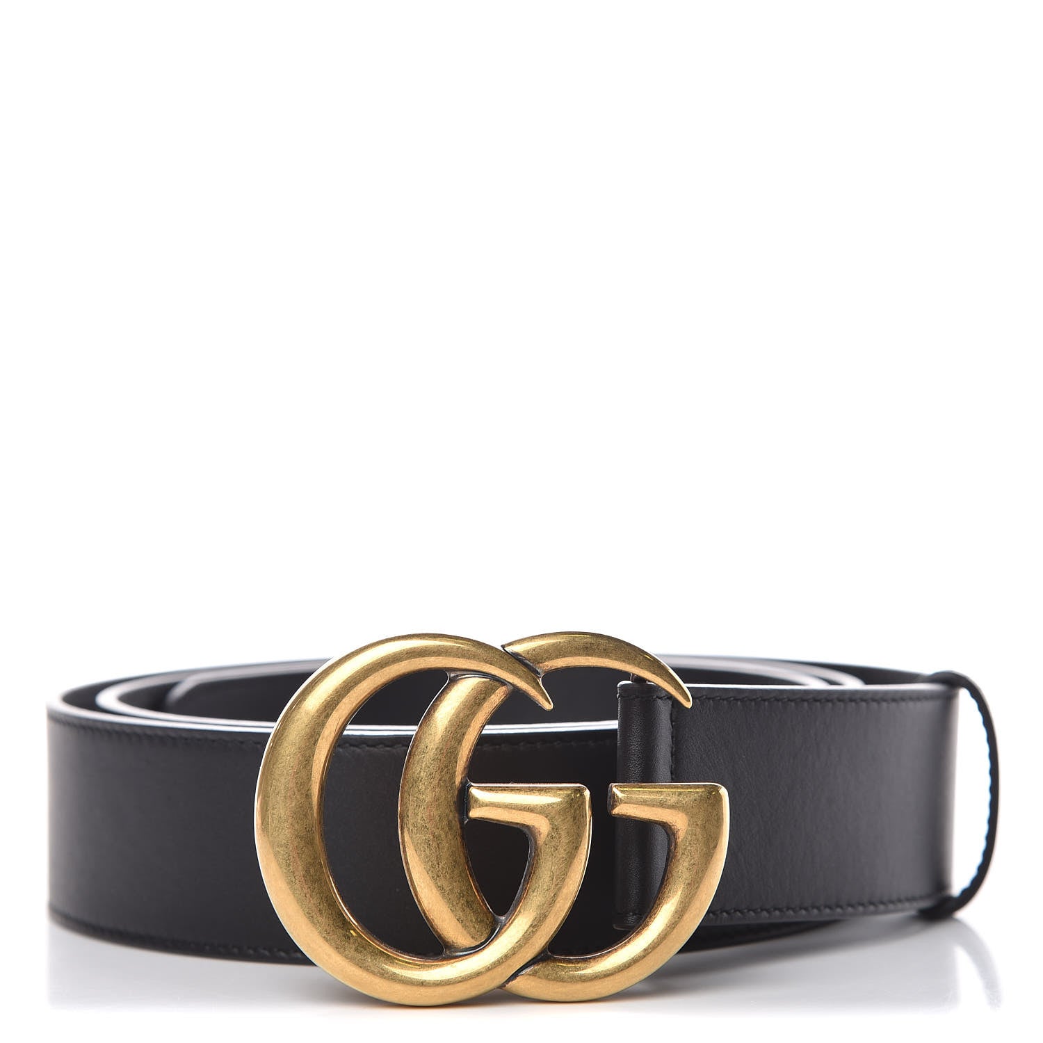 Gucci Moon Calfskin Double G 40mm Belt 110 44 Black 1 of 6