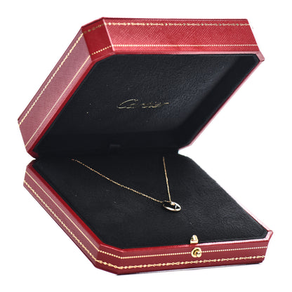 Cartier 18K Pink Gold Diamond Black Onyx XS Amulette de Cartier Pendant Necklace 5 of 5