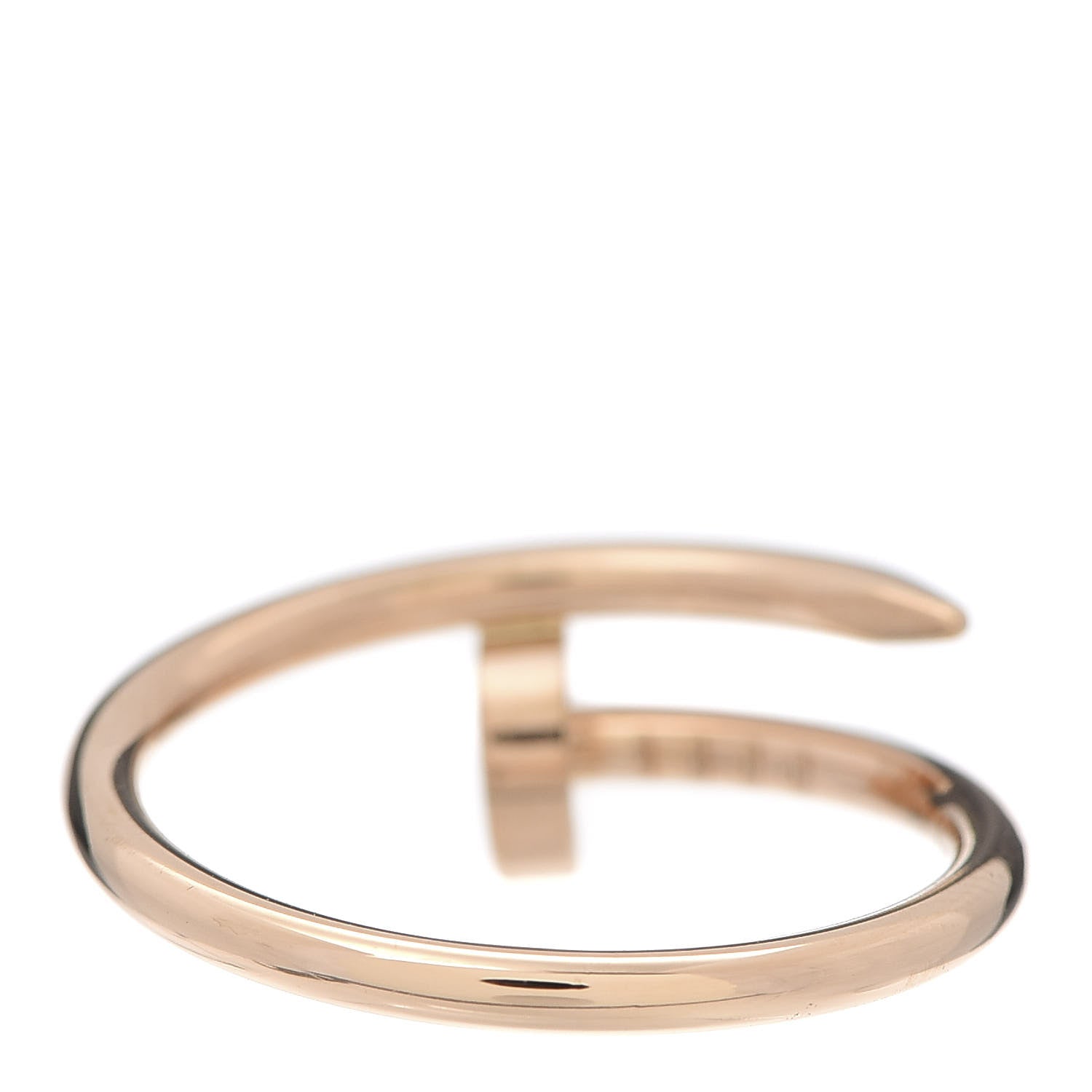 Cartier 18K Pink Gold Small Juste Un Clou Ring 51 5.75 3 of 6