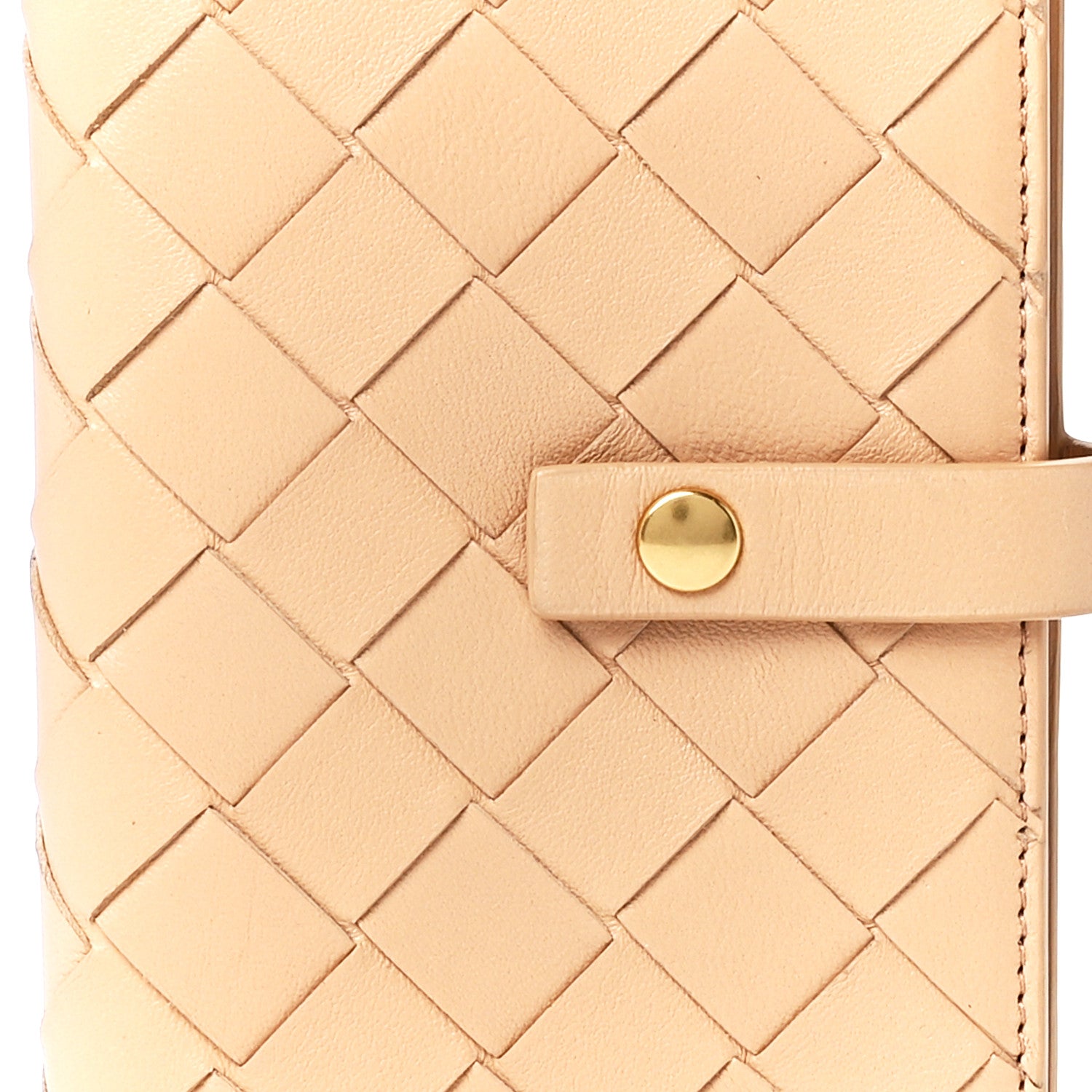 Bottega Veneta Nappa Intrecciato Crossbody Phone Holder Sand 9 of 12