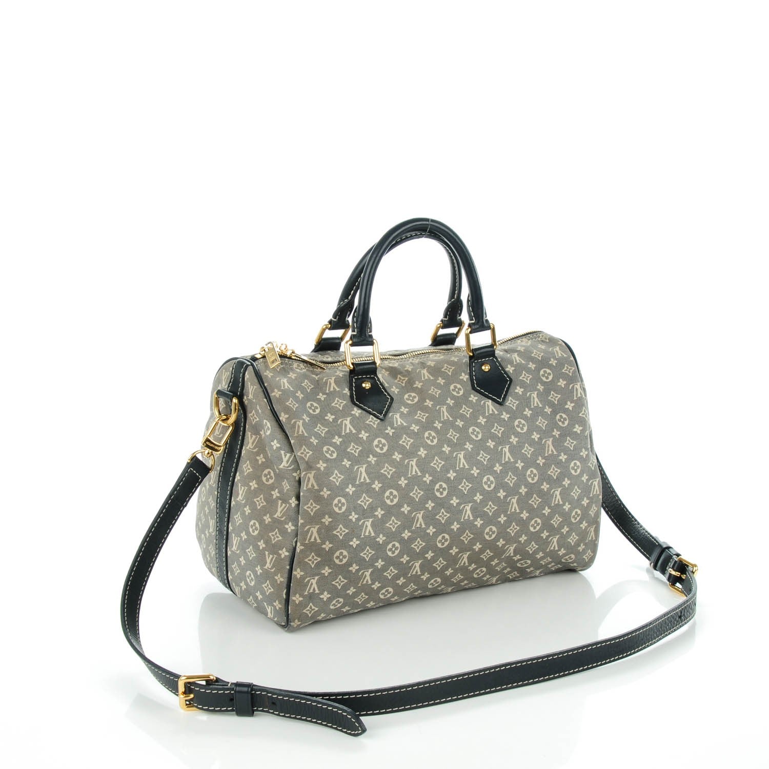 Louis Vuitton Monogram Idylle Speedy Bandouliere 30 Encre 3 of 7