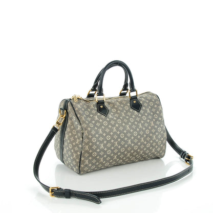 Louis Vuitton Monogram Idylle Speedy Bandouliere 30 Encre 3 of 7