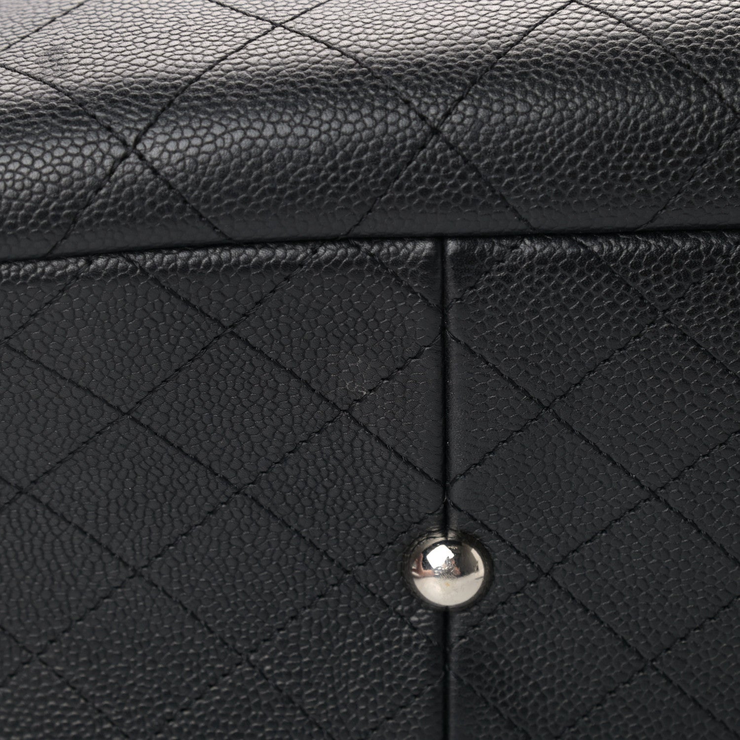 Chanel Grained Calfskin CC Pocket Tote Black 12 of 14