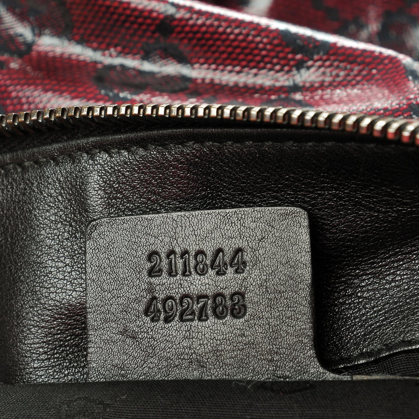 Crystal Monogram Medium Hysteria Hobo Light Cherry Black