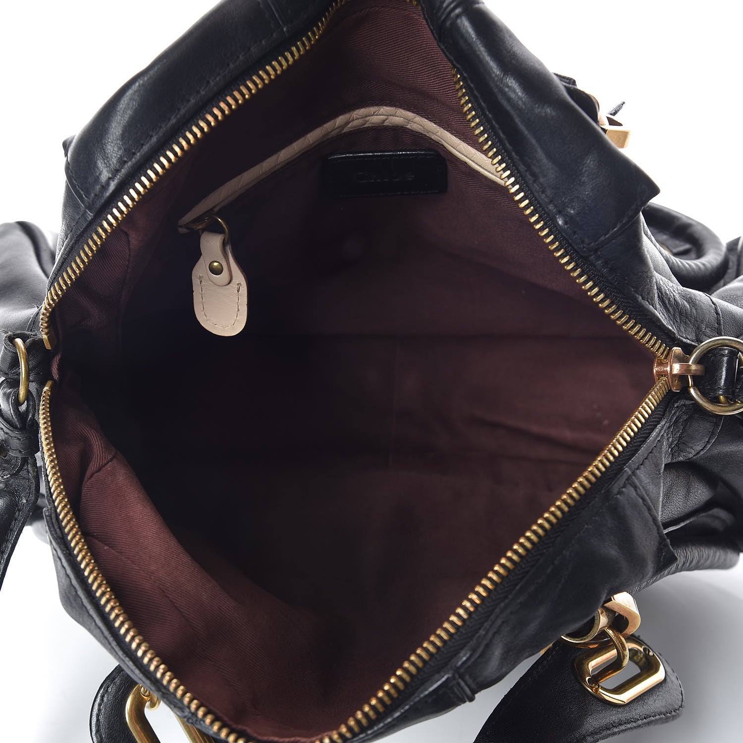 Chloe Calfskin Large Paraty Tassel Black 5 of 9