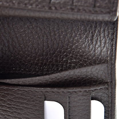 Gucci Monogram Bi-Fold Wallet Dark Brown 7 of 8