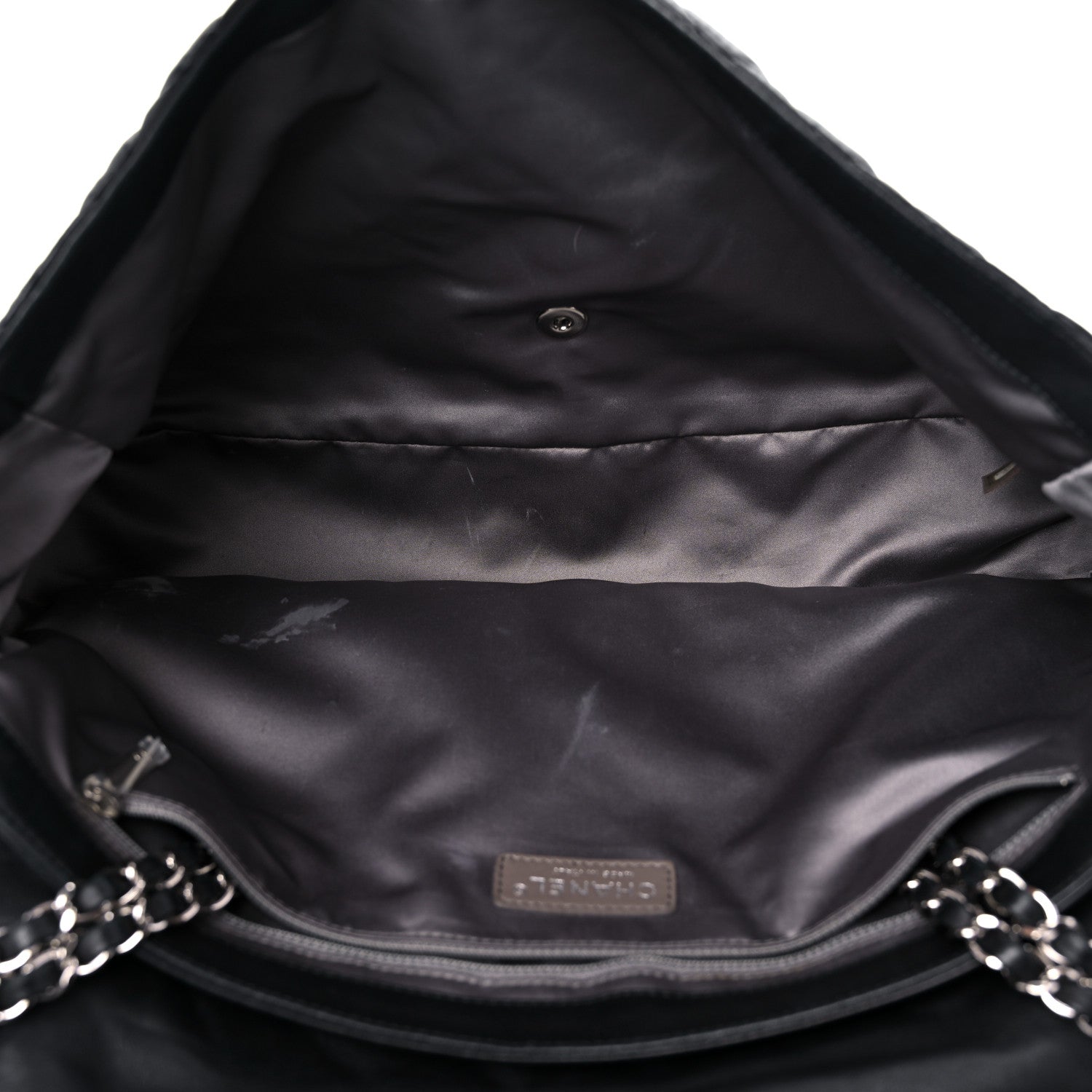 Chanel Lambskin Jumbo Coco Rain Flap Black 4 of 18