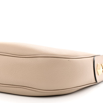 Christian Louboutin Grained Calfskin Carasky Shoulder Bag Feve 10 of 12