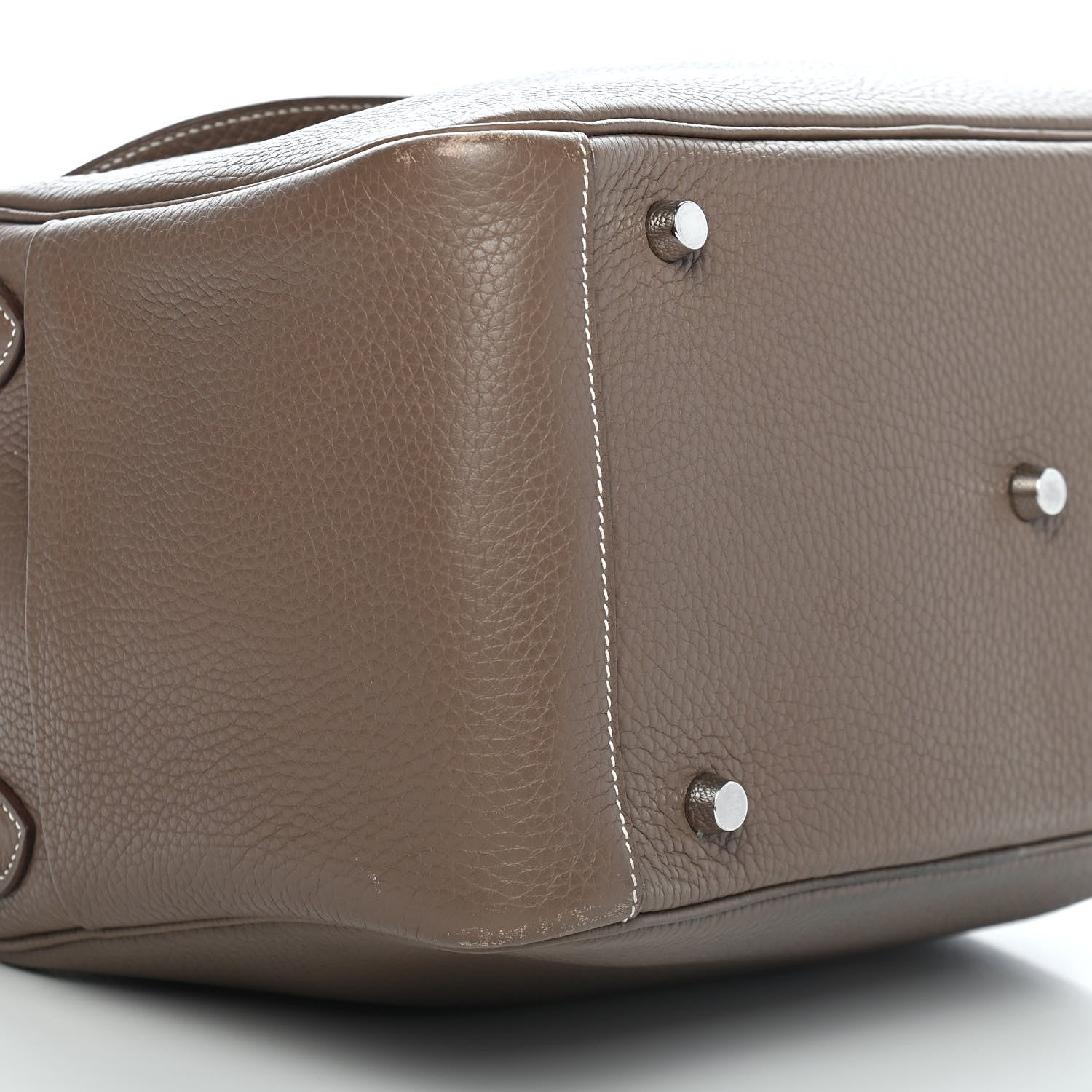Hermes Taurillon Clemence Lindy 30 Etoupe 8 of 13