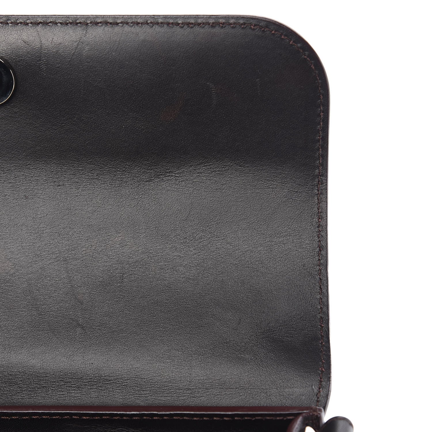 Proenza Schouler Diamond Calfskin Embossed Mini PS11 Classic Shoulder Bag Dark Brown 8 of 11
