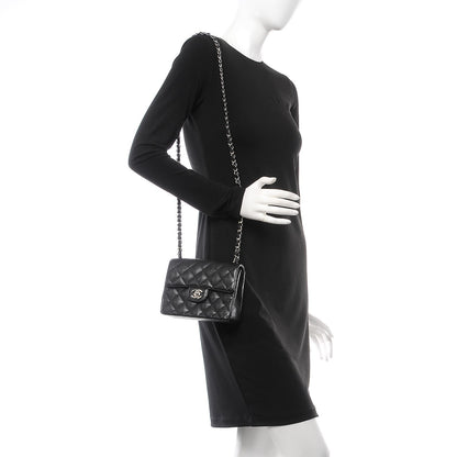 Chanel Caviar Quilted Mini Square Flap Black 2 of 12
