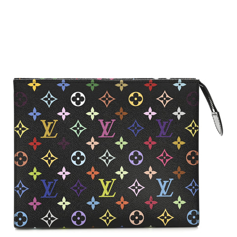 LV X TM Monogram Multicolor Toiletry Pouch 26 Black