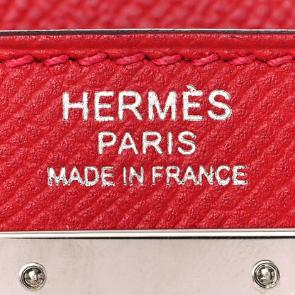 Hermes Epsom Kelly Sellier 32 Rouge Casaque 24 of 45